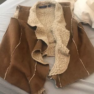 Women’s brown vest
